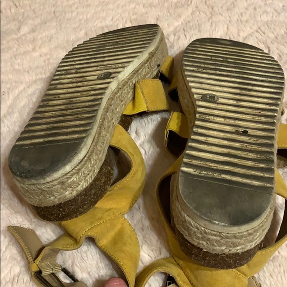 Target Shoes | Target Yellow Platform Sandals | Poshmark